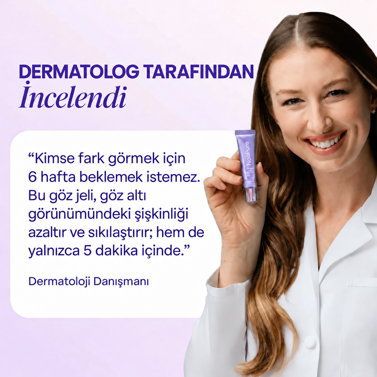 NoaPure Instant Eye Lift Gel | Göz Çevresi Bakım Jeli